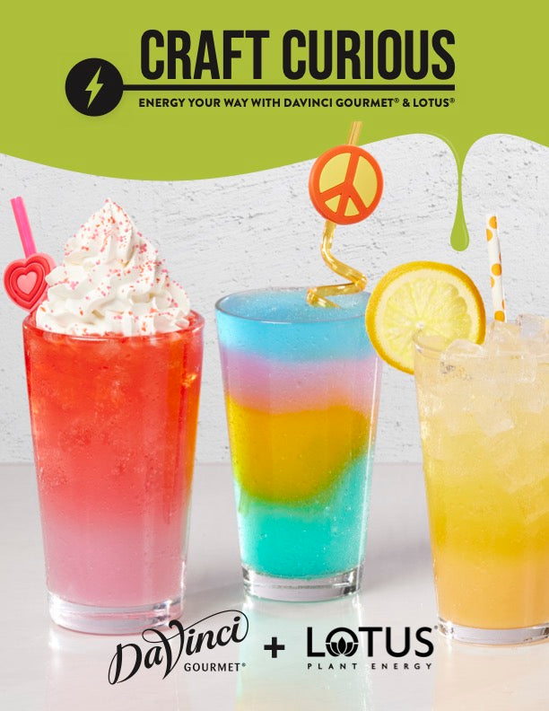 Lotus x DaVinci Energy Infusion Recipe Book