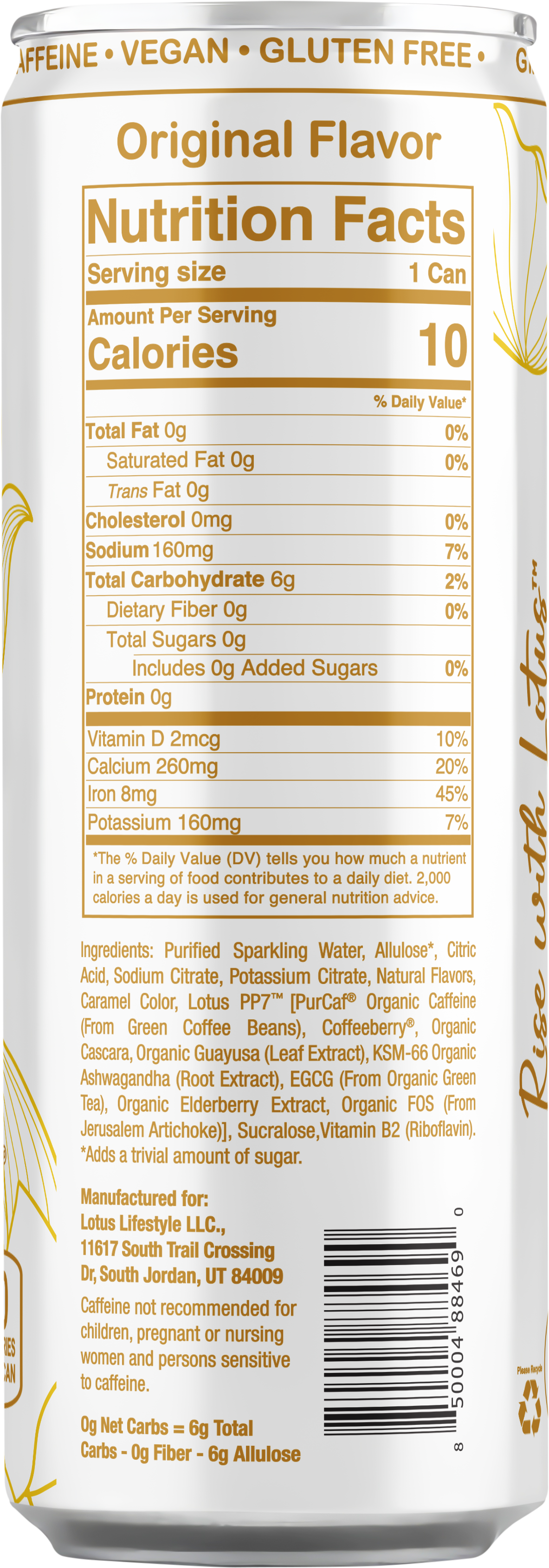 Gold Lotus Plant Power Drink™ (light)