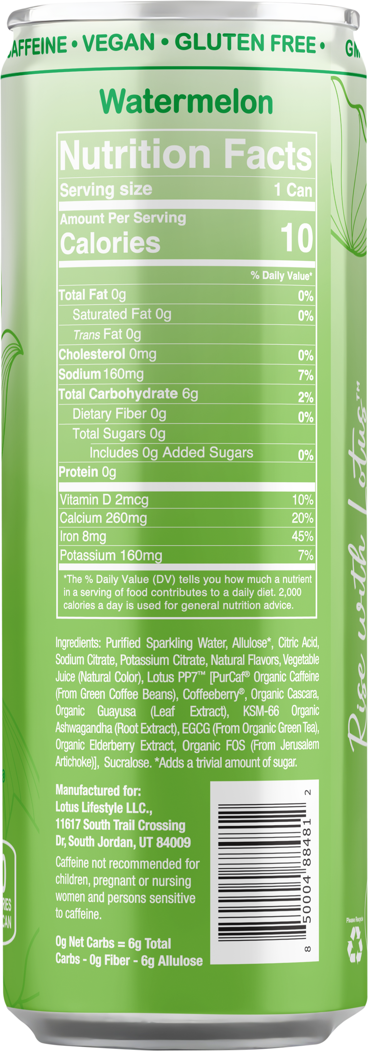 Green Lotus Plant Power Drink™ (light)