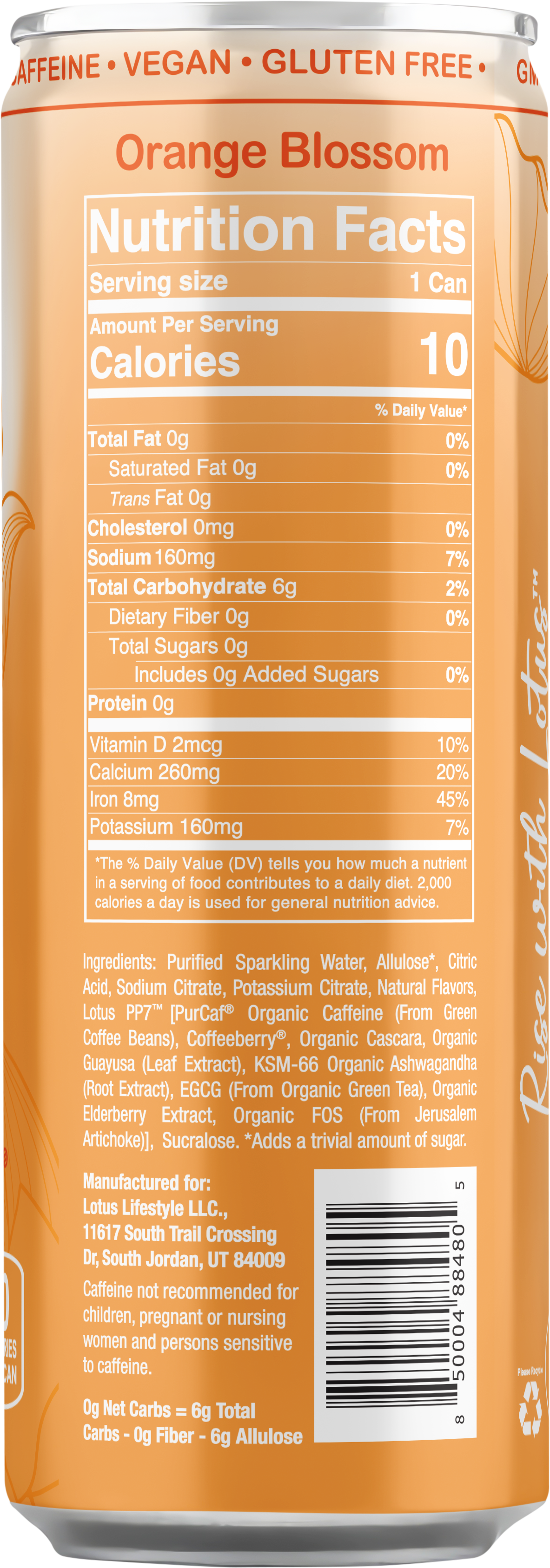 Orange Lotus Plant Power Drink™ (light)