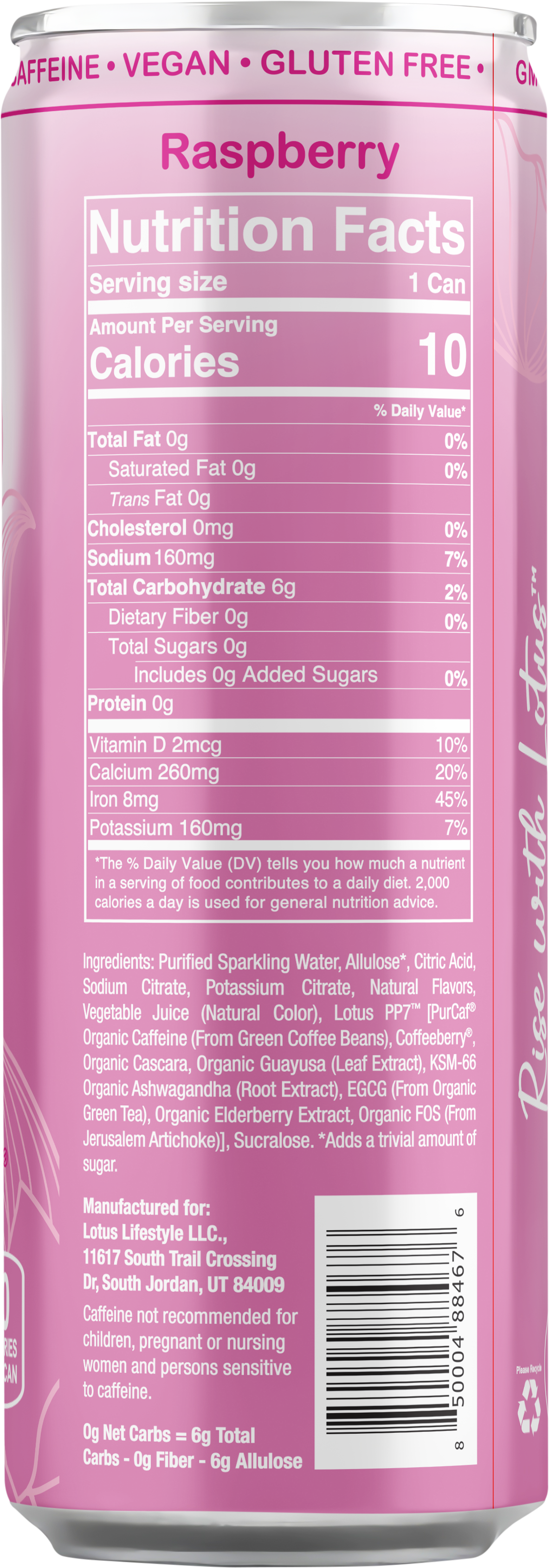 Pink Lotus Plant Power Drink™ (light)