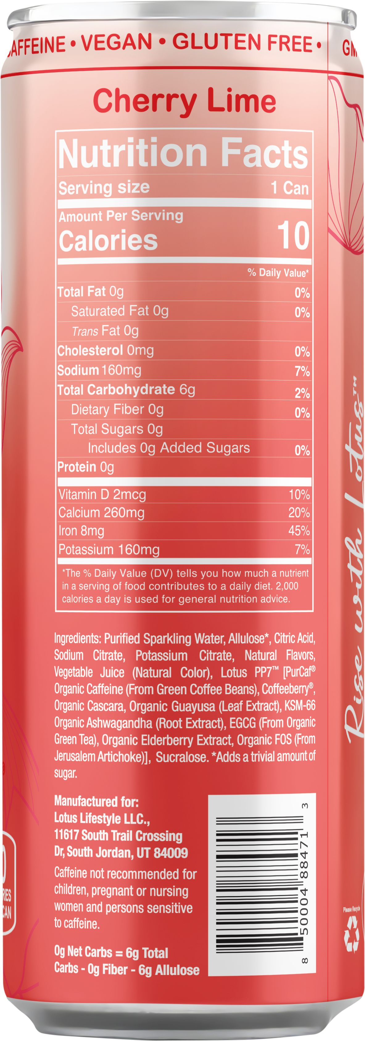 Red Lotus Plant Power Drink™ (light)