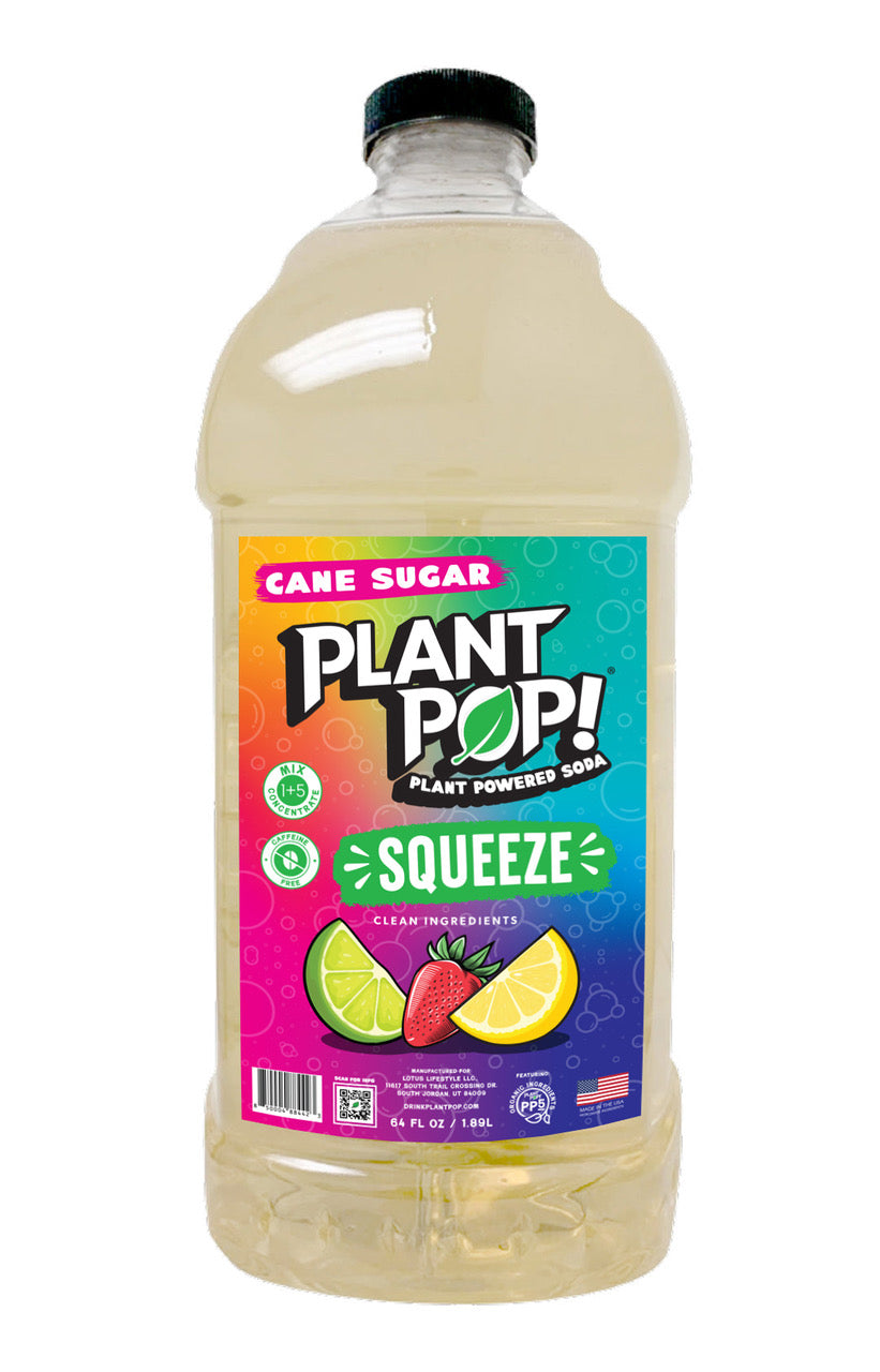 Plant Pop® Squeeze (Cane Sugar) Concentrate